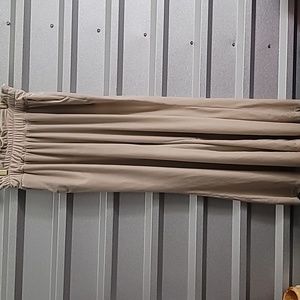 Cabble Stone Made in Italy 🇮🇹 Velour Loose Tan size L. Vintage 2008